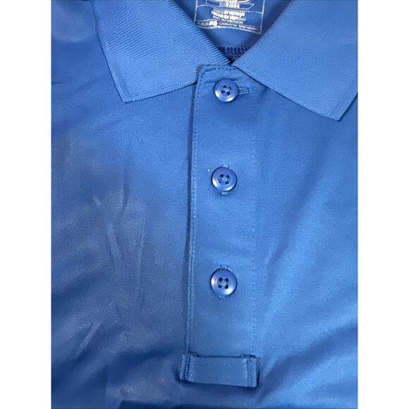 5.11 Polo Shirt Mens Medium Blue Tactical Series Short Sleeve 511 Active V1 - Picture 4 of 7